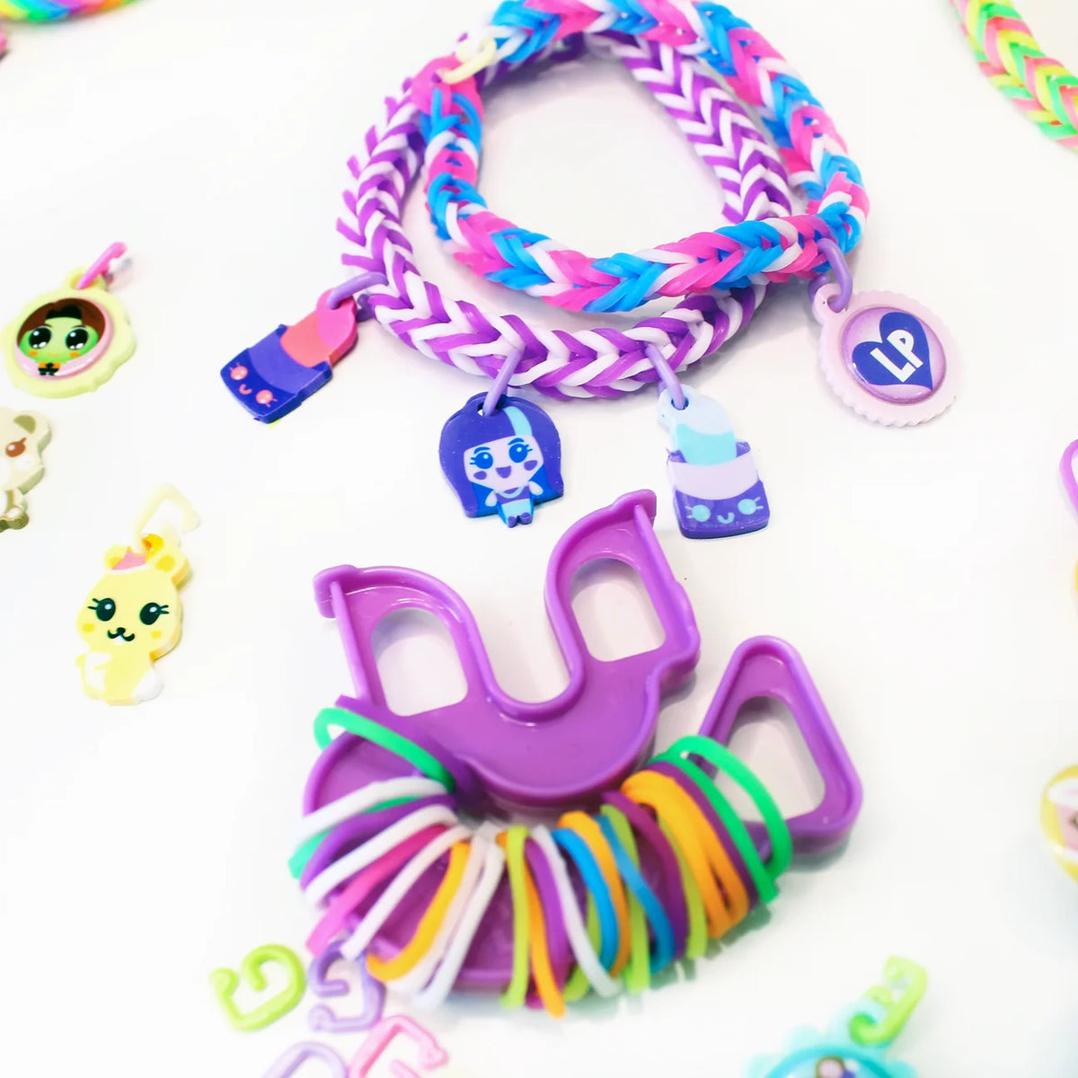 Loomi-Pals® Charm Bracelet Kit - Party | Rainbow Loom