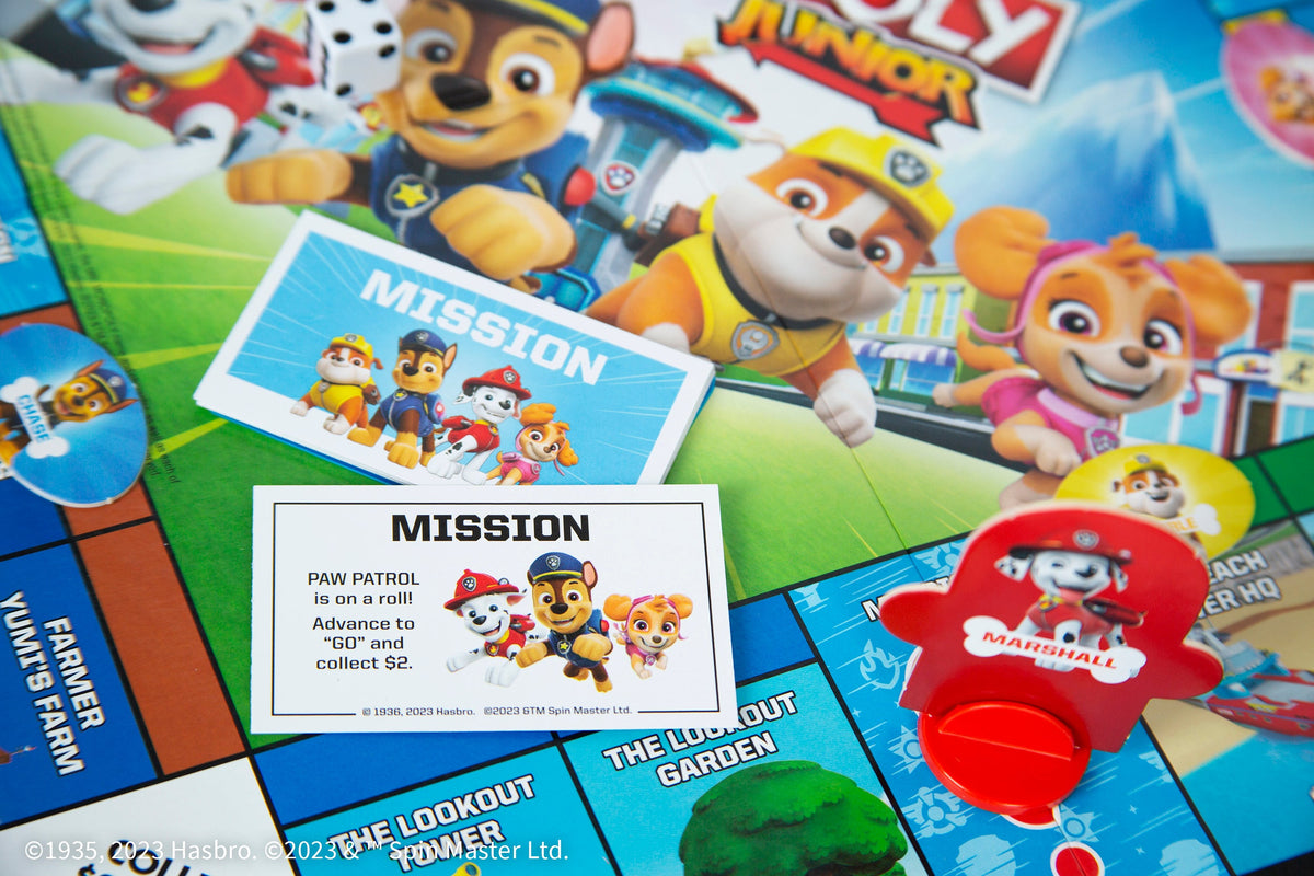Paw Patrol Monopoly Jr. | OP Games