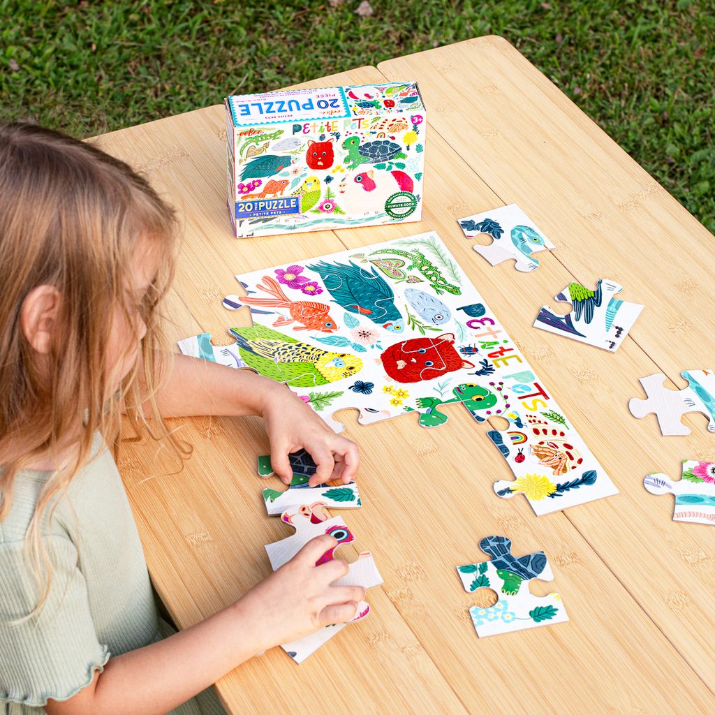 Petite Pets 20pc Puzzle | eeBoo
