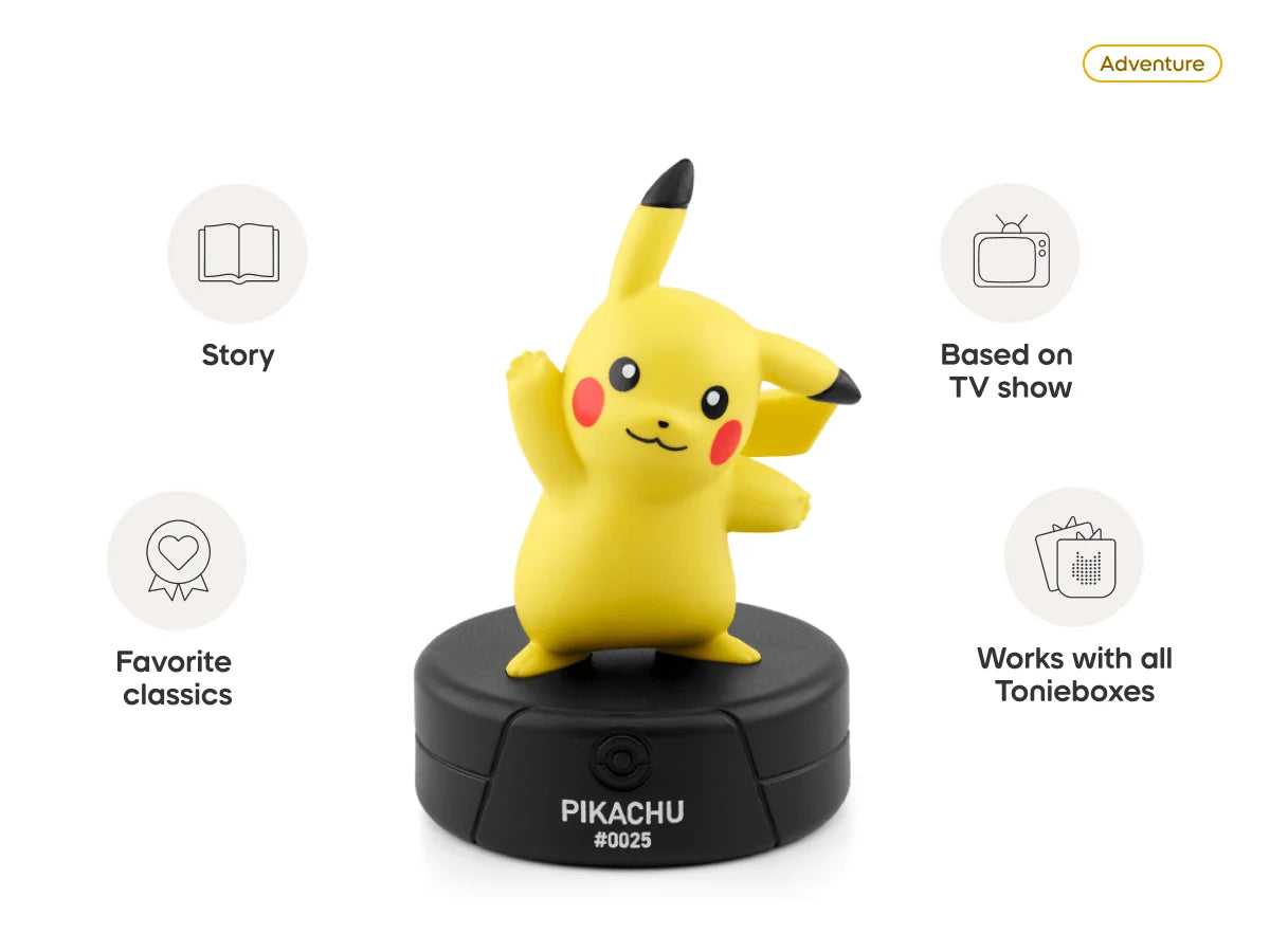 Pokémon Pikachu Toniebox 2 Starter Set - Lightning Yellow | Tonies