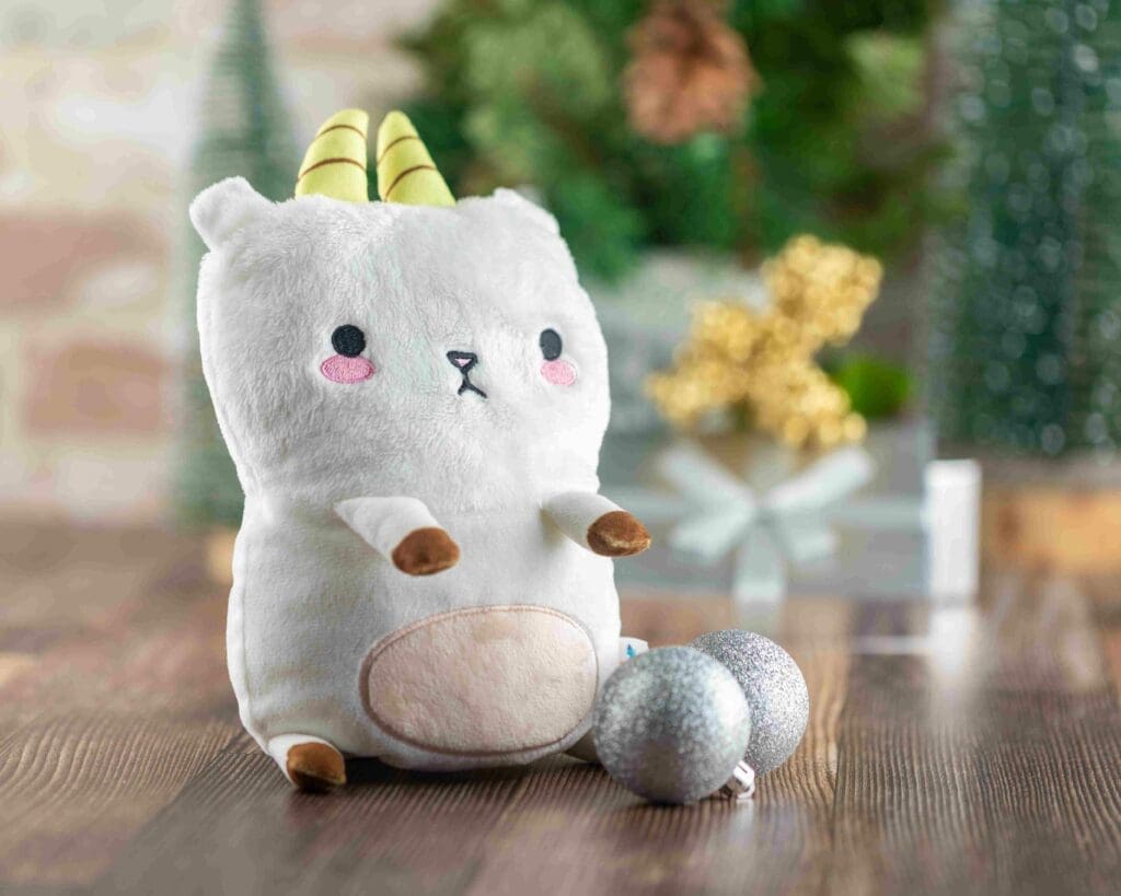 Taco Cat Goat Cheese Pizza Plush Mitten Set | Dolphin Hat Games