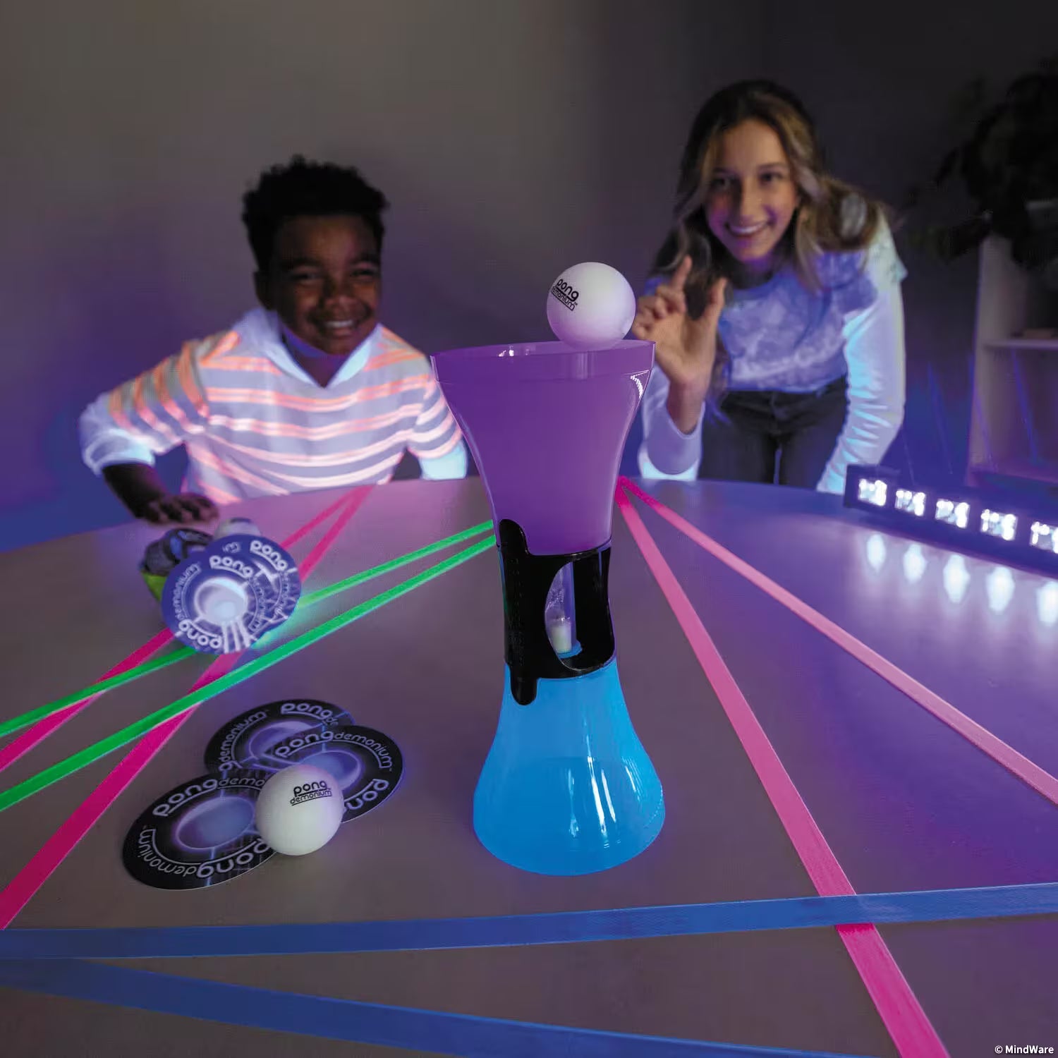 Pongdemonium – Fast-Paced Bouncing Ball Party Game | Mindware