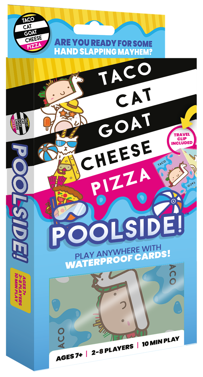 Taco Cat Goat Cheese Pizza - Poolside Edition | Dolphin Hat Games