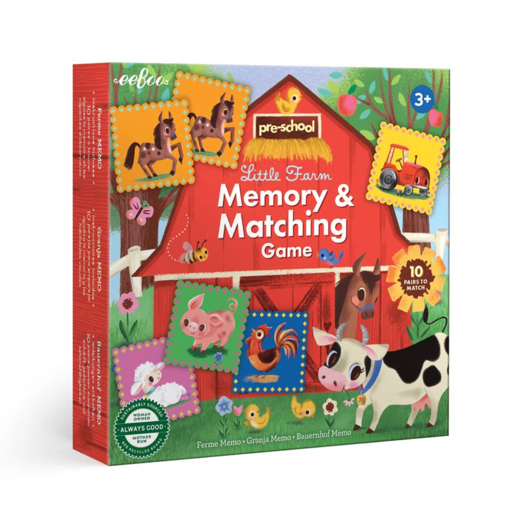 Pre-School Little Farm Matching Game | eeBoo