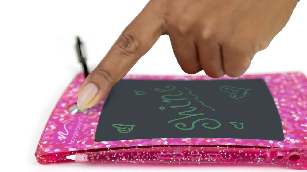 Pink Jot Pocket Writing Tablet - Shimmer Collection | Boogie Board