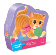 Cute Kitten Mini Puzzle - 12-Pc Puzzle | Crocodile Creek