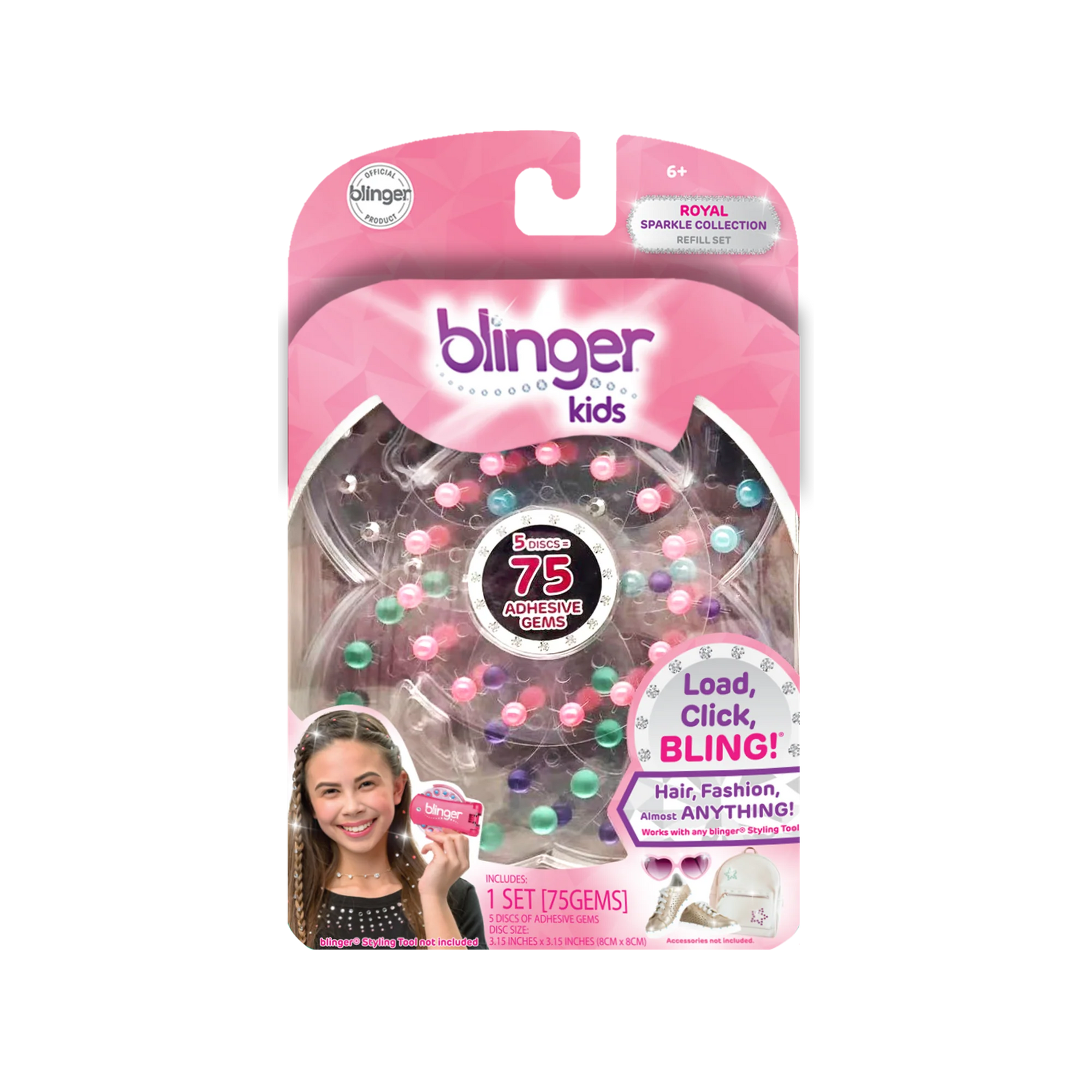 Blinger® kids Sparkle Collection Refill Pack Monarch Collection