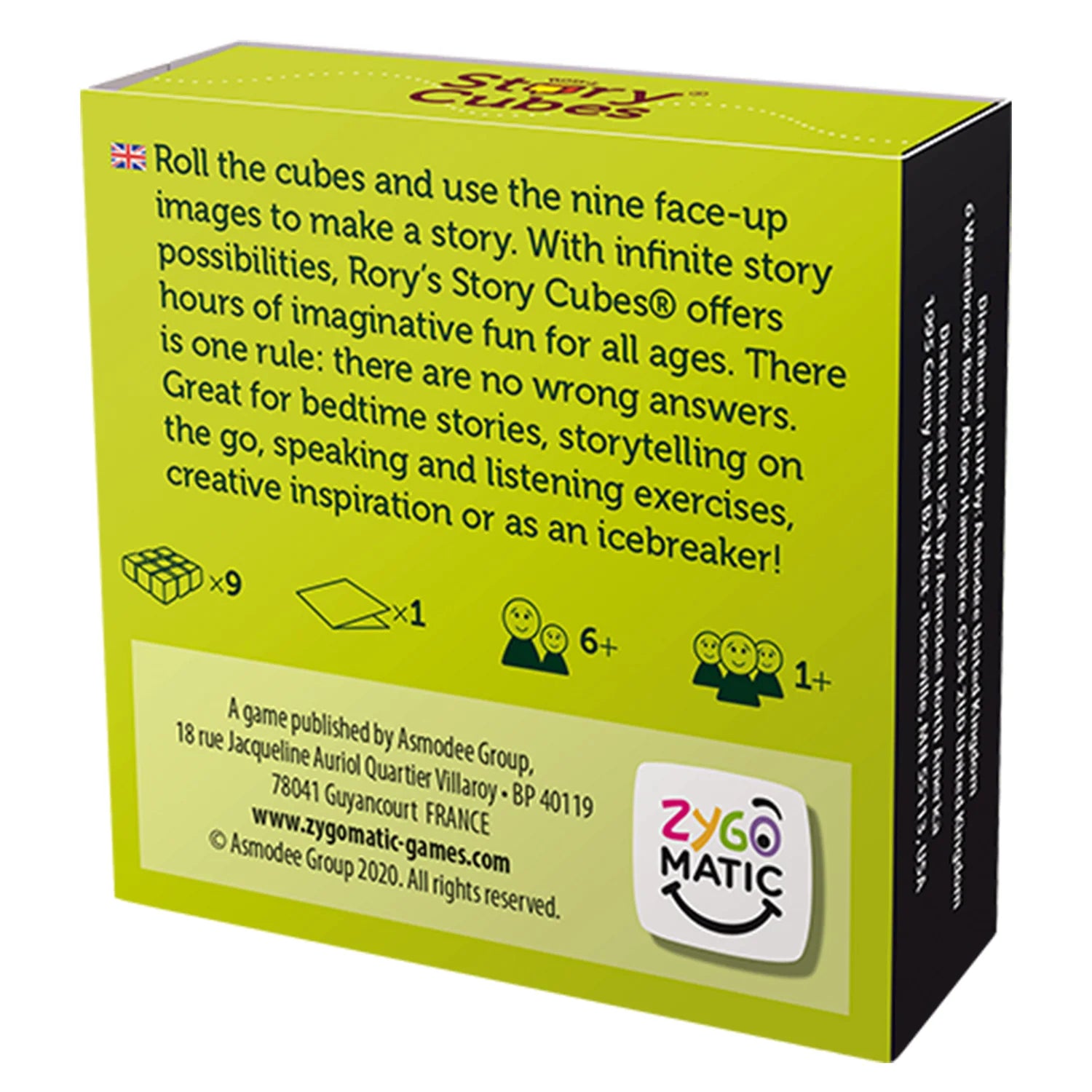 Rory's Story Cubes: Voyages | Asmodee