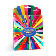 Rainbow Double-Sided Watercolor Pencils | eeBoo