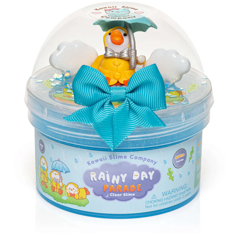Rainy Day Parade Clear Slime | Kawaii Slime Company