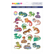 Reptile Life Glossy Sticker Sheet | MoonBow
