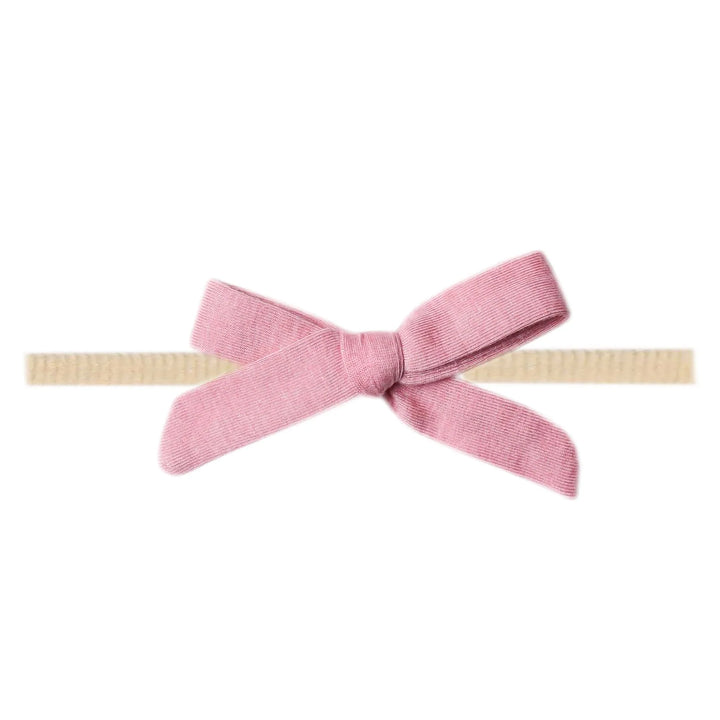 Darling Ribbon Nylon Bow | Copper Pearl