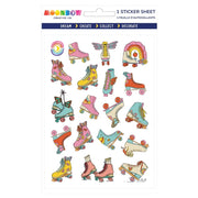 Roller Daze Glossy Sticker Sheet | MoonBow