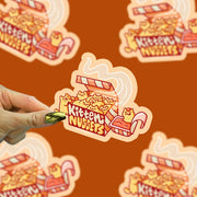 Kitten Nuggets Kawaii Vinyl Sticker | Turtle's Soup