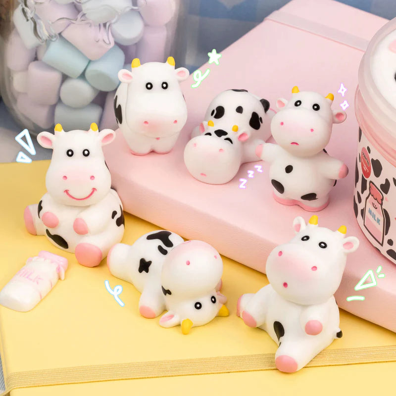 Straw-Dairy Cow 2 Slimes in 1 | Kawaii Slime Company