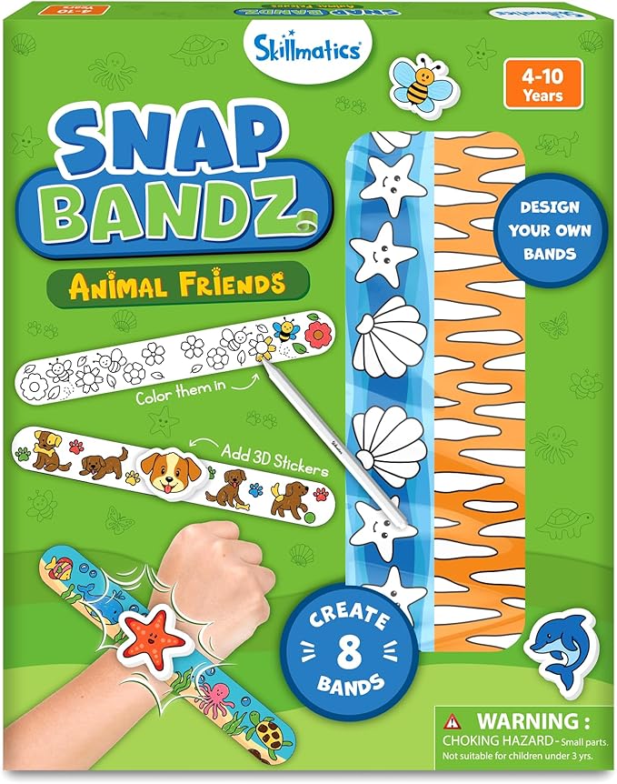 Snap Bandz Animal Friends | Skillmatics