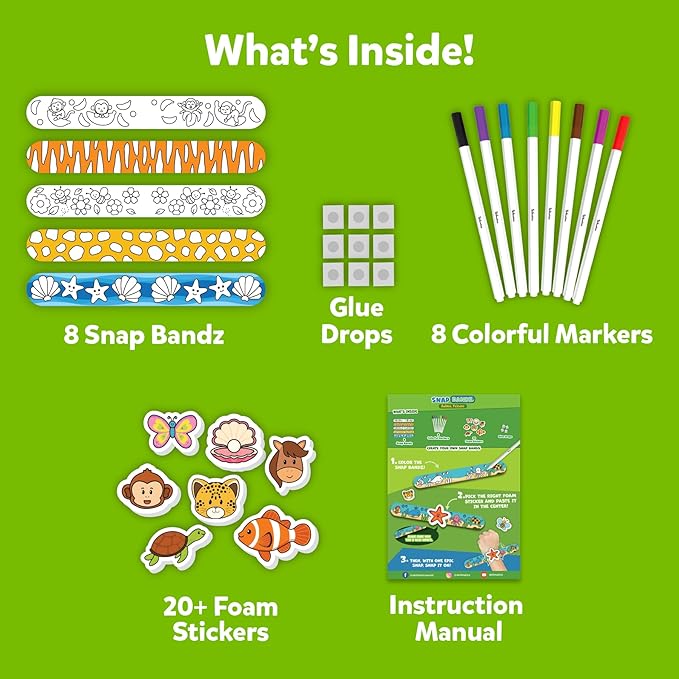 Snap Bandz Animal Friends | Skillmatics
