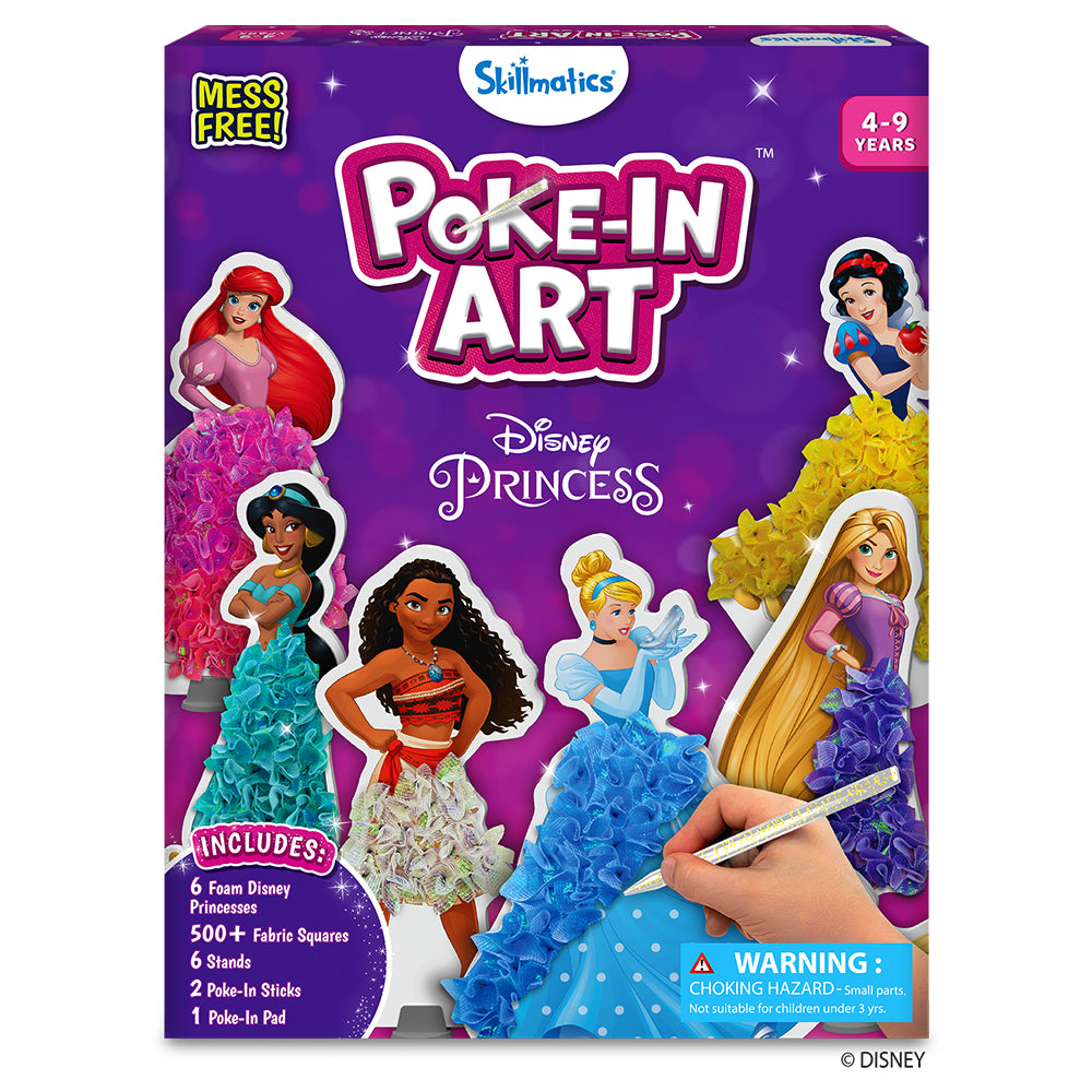 Poke In Art Disney Princesses | Skillmatics