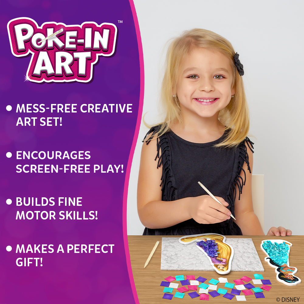 Poke In Art Disney Princesses | Skillmatics