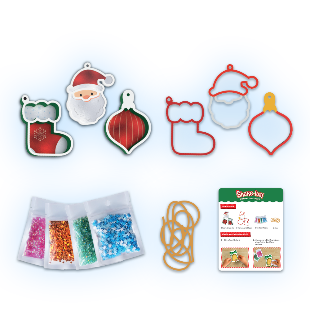 Shake-its: Christmas Ornaments | Skillmatics