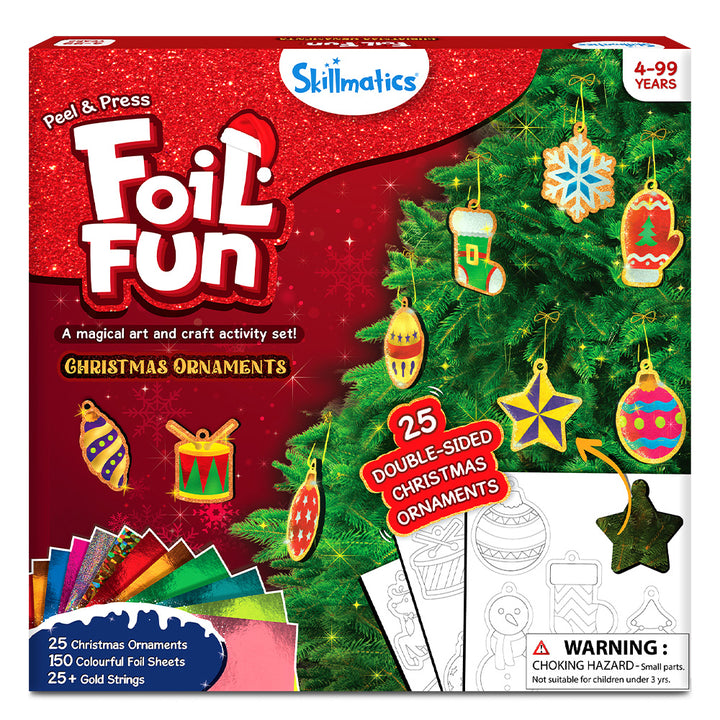 Foil Fun - Christmas Ornaments | Skillmatics