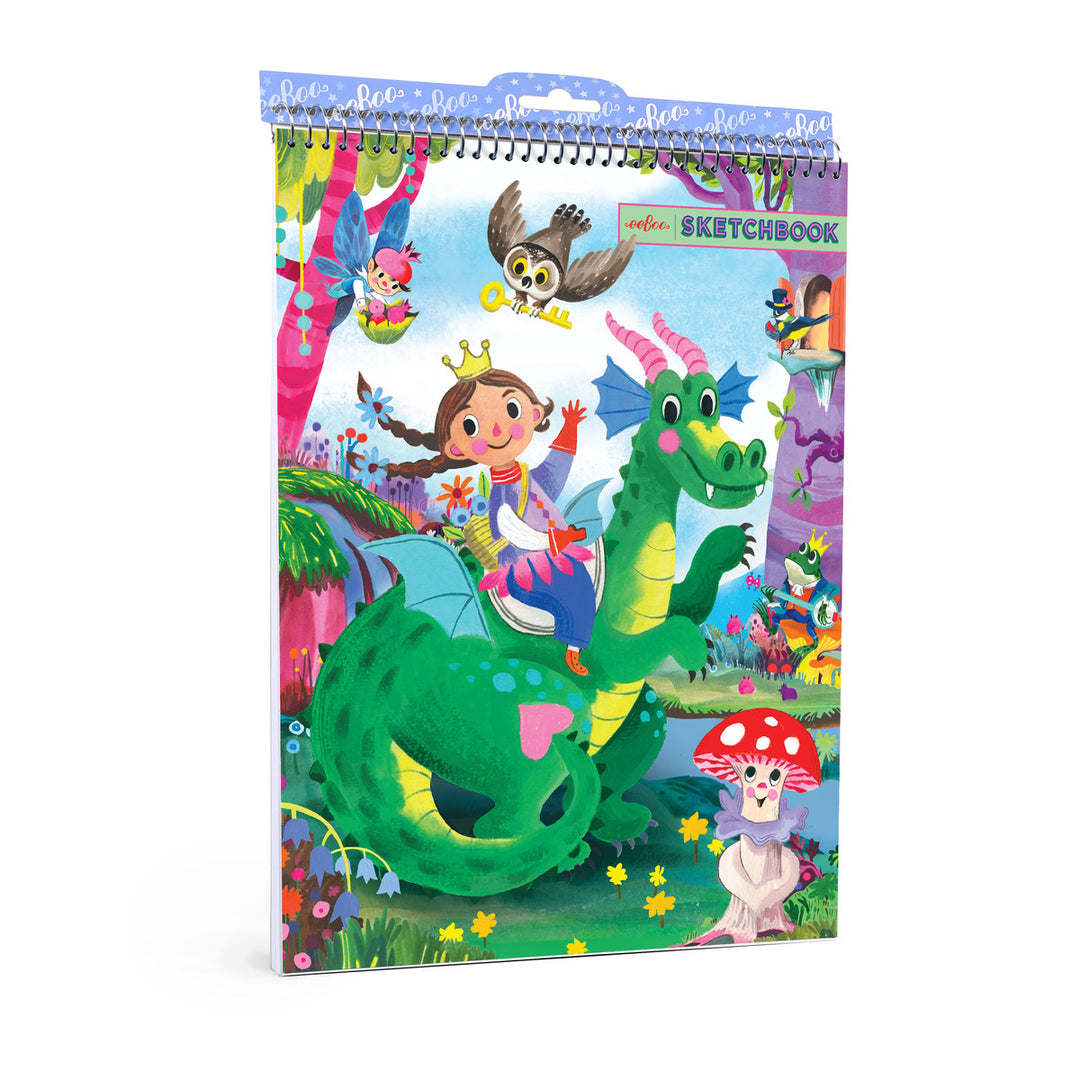 Fairytale Dragon Sketchbook | eeBoo