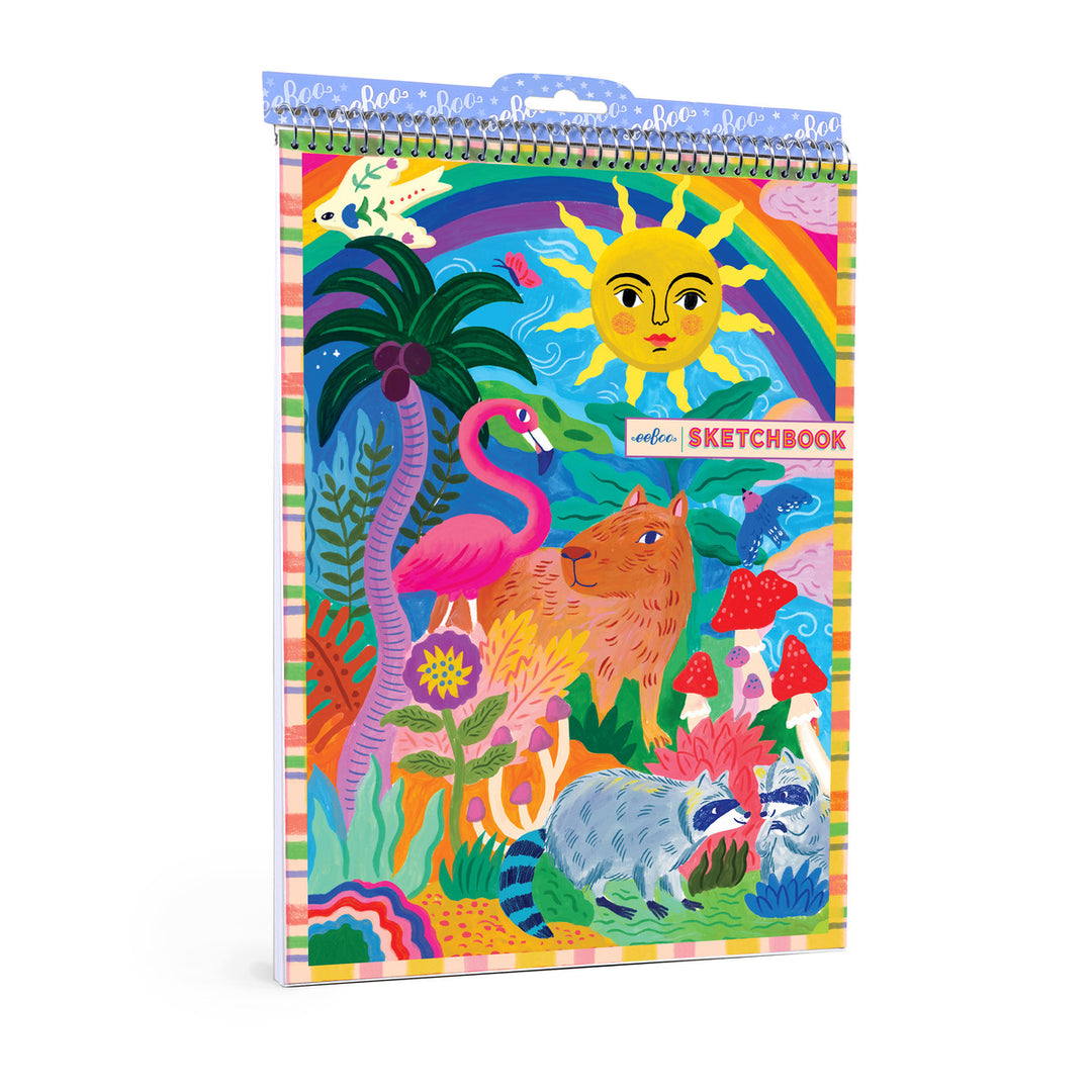 Capybara & Sun Sketchbook | eeBoo
