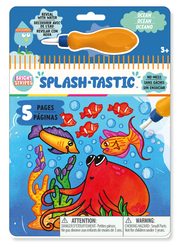 Splash-Tastic Magic Reveal Pad Ocean | Bright Stripes