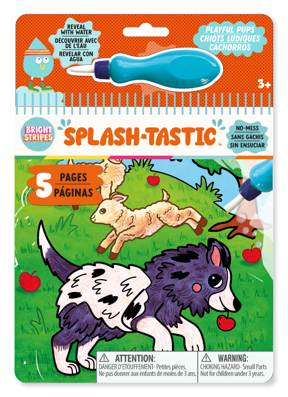 Splash-Tastic Magic Reveal Pad Pets | Bright Stripes