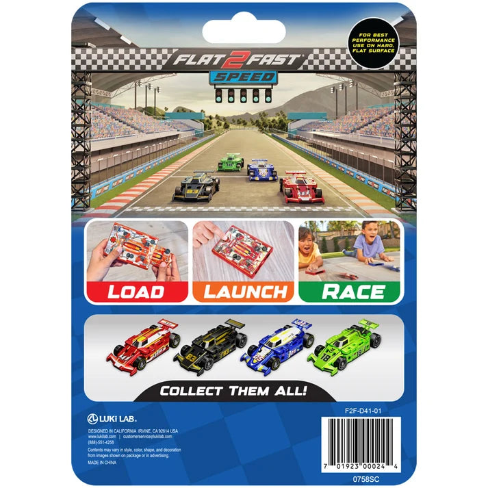 Flat 2 Fast Card Racers | Luki Lab