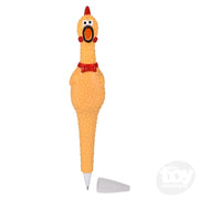7" Rubber Chicken Pen | The Toy Network