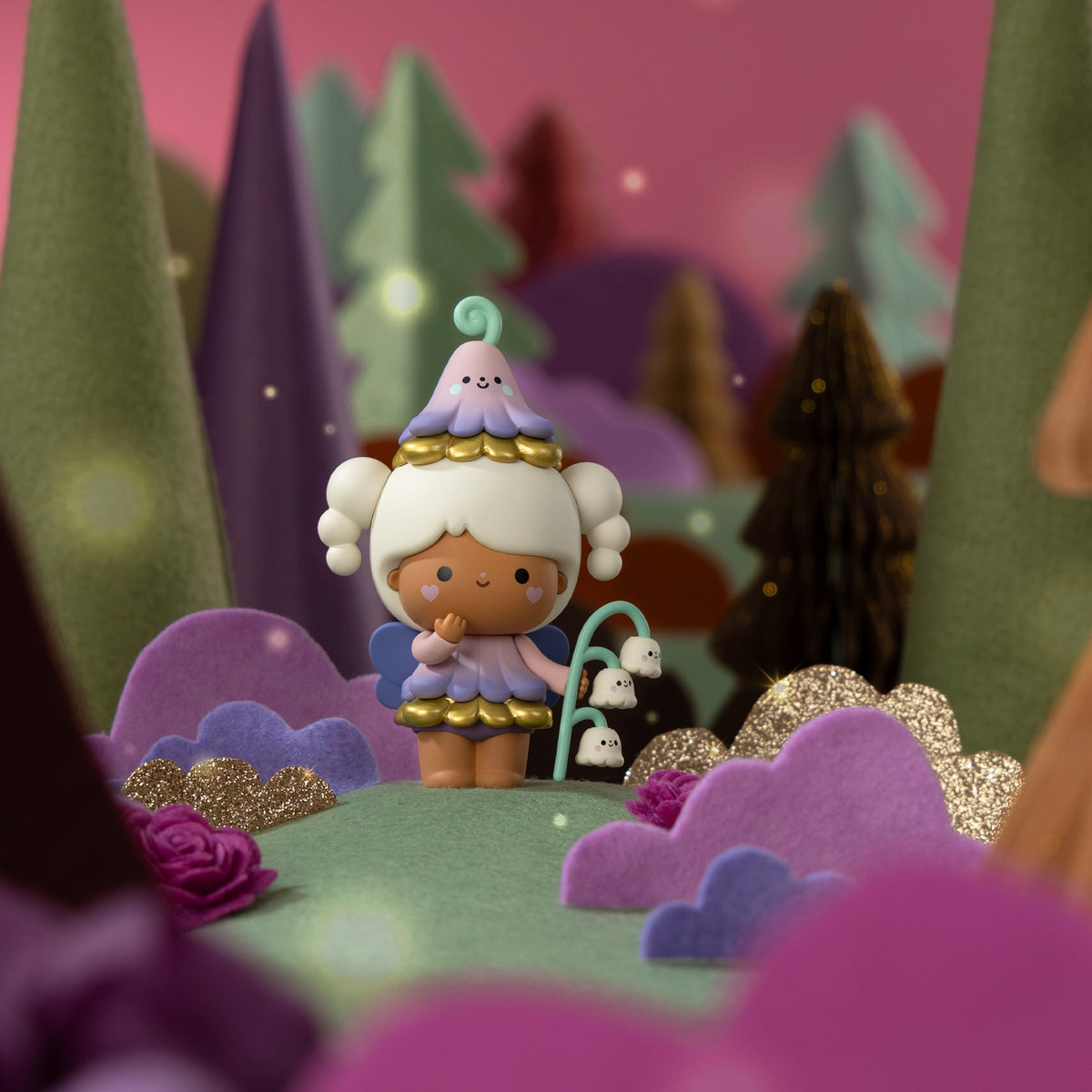 Momiji Sugar Plum Wood Message Doll Blind Box