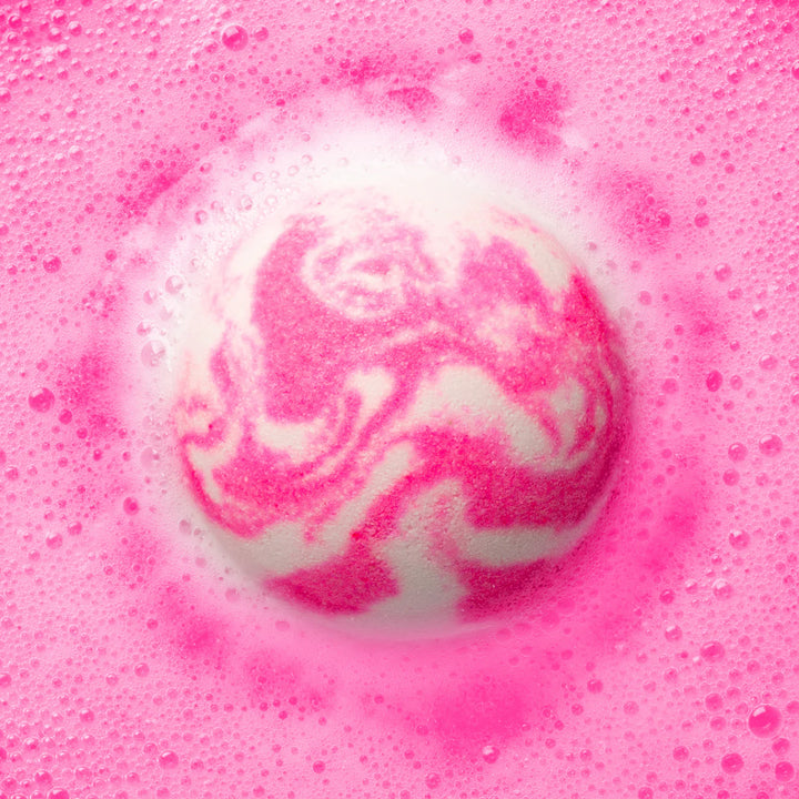 Barbie™ Bomb Pink Swirl Bath Bomb | Da Bomb Fizzers