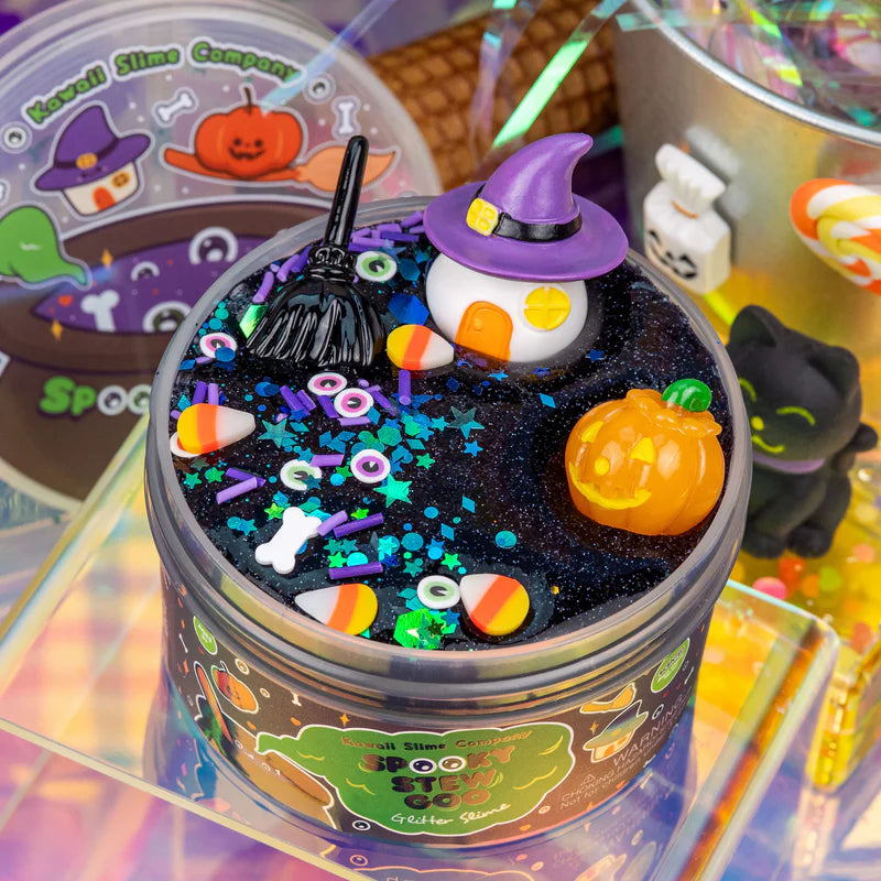 Spooky Stew Goo Glitter Slime | Kawaii Slime Company