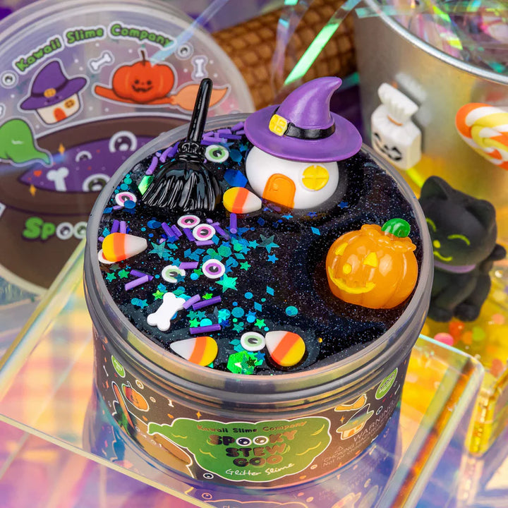 Spooky Stew Goo Glitter Slime | Kawaii Slime Company