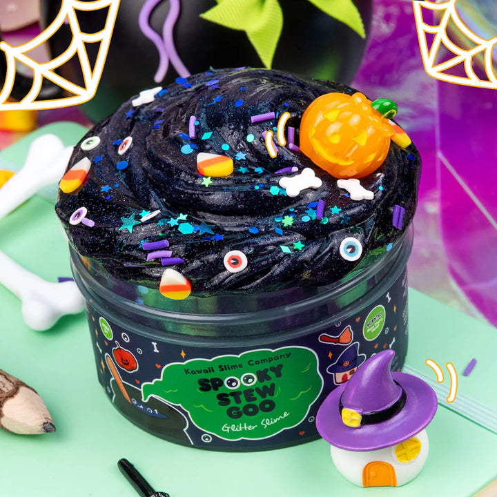 Spooky Stew Goo Glitter Slime | Kawaii Slime Company