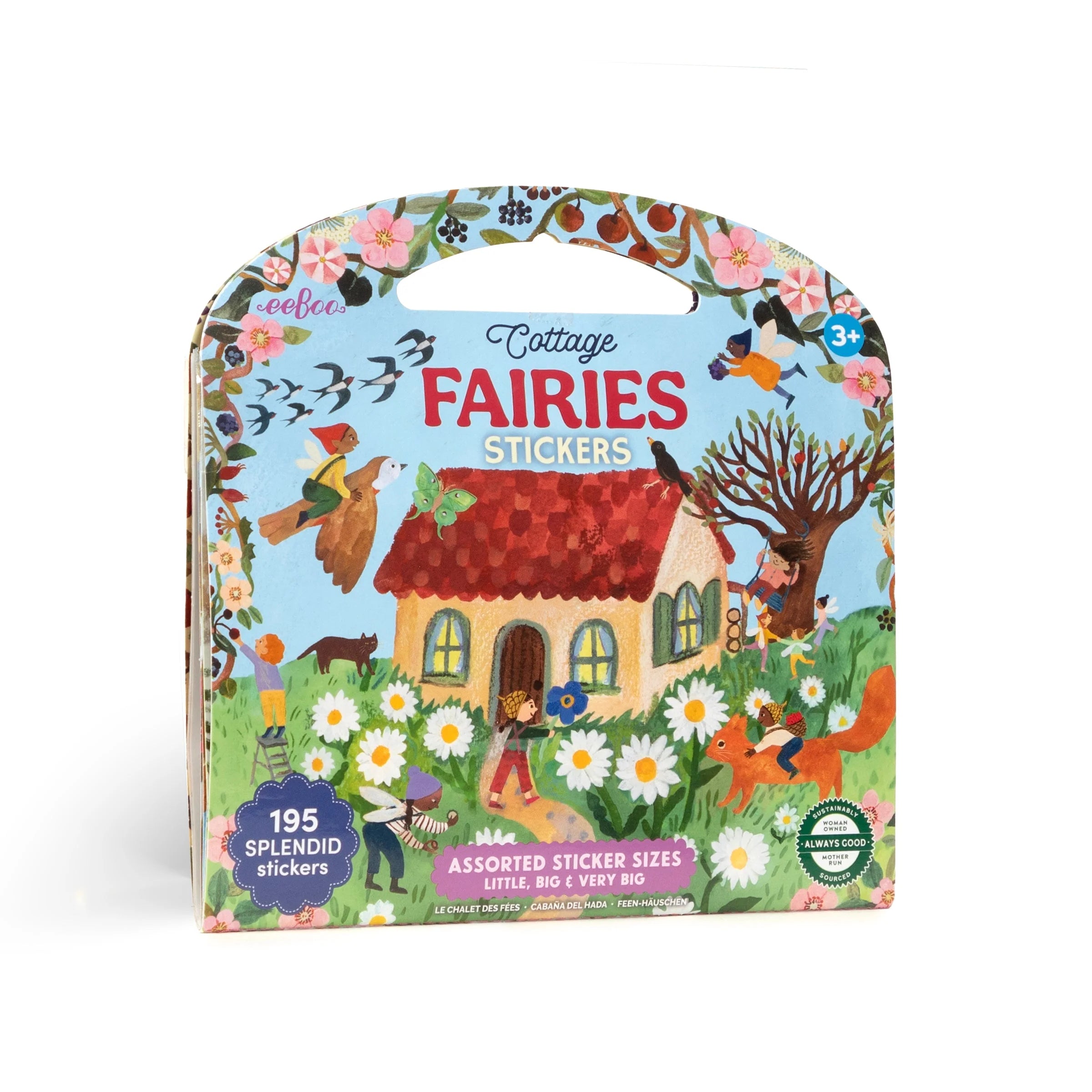 Cottage Fairies Stickers | eeBoo