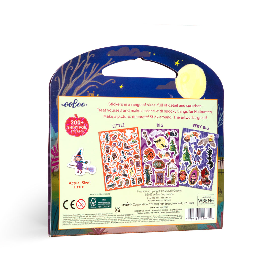 Halloween Shiny Stickers | eeBoo