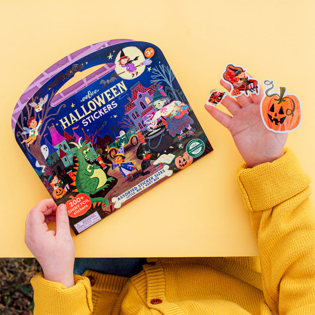 Halloween Shiny Stickers | eeBoo