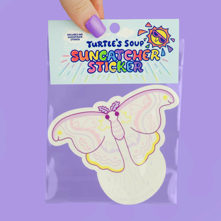 Moth Suncatcher Sticker | Turtle's Soup