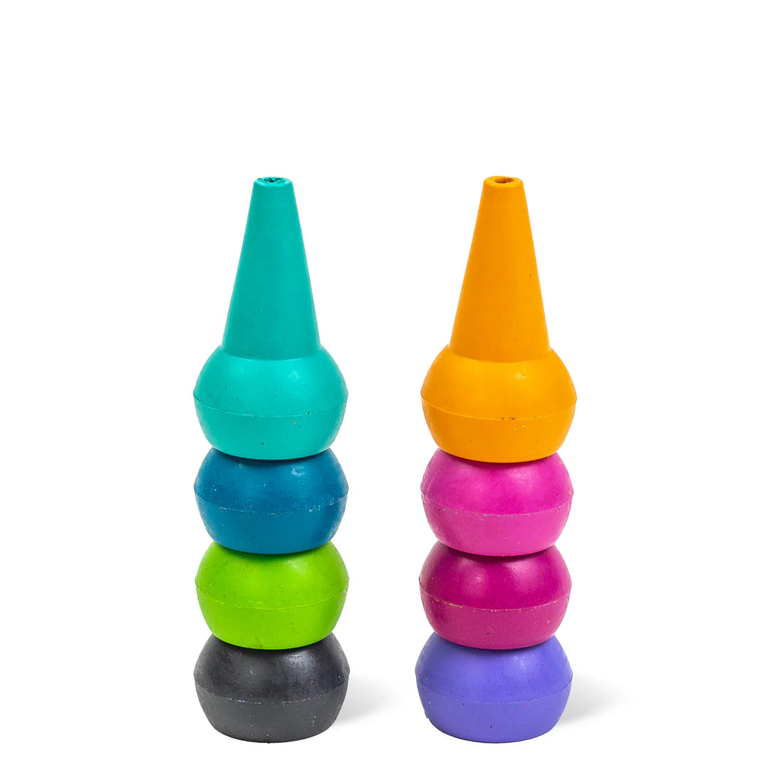 Stackable Crayons - Candy Colors | Tiger Tribe