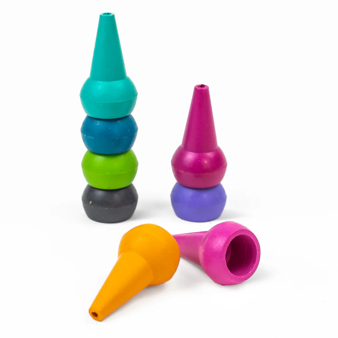 Stackable Crayons - Candy Colors | Tiger Tribe