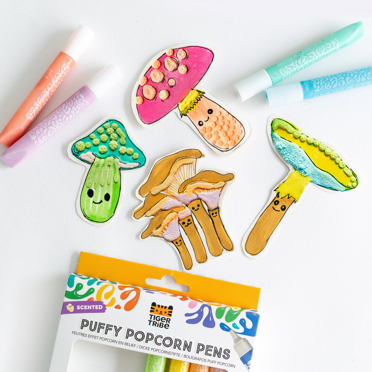 Scented Puffy Popcorn Pens