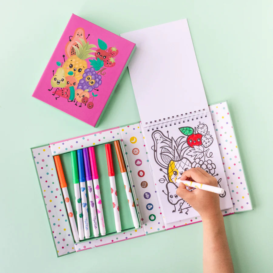 Scented Colouring - Fruity Cutie | Tiger Tribe