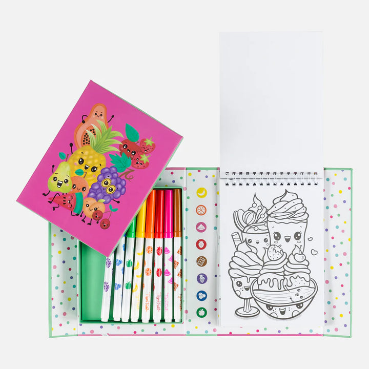 Scented Colouring - Fruity Cutie | Tiger Tribe