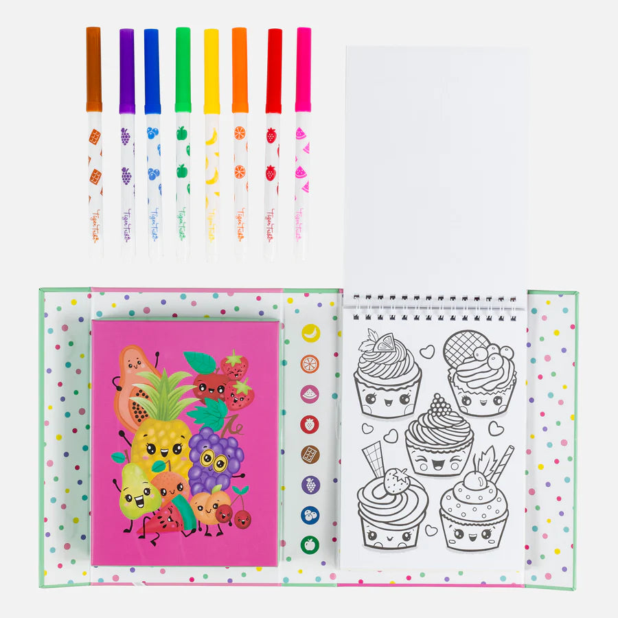 Scented Colouring - Fruity Cutie | Tiger Tribe