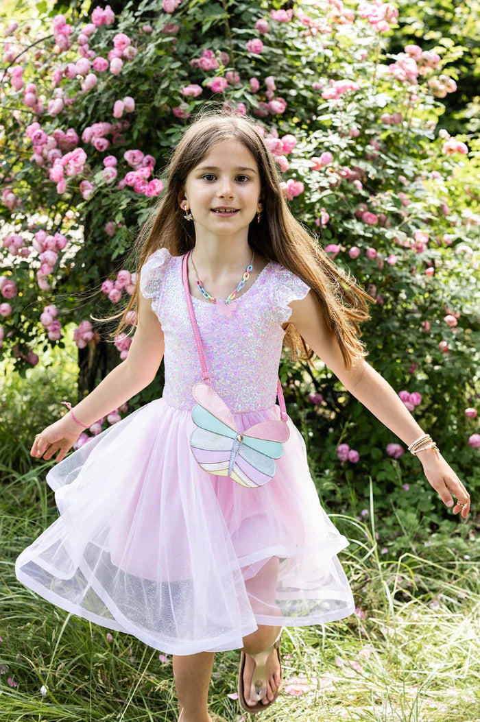 Pink Sequins Twirl Dress | Great Pretenders