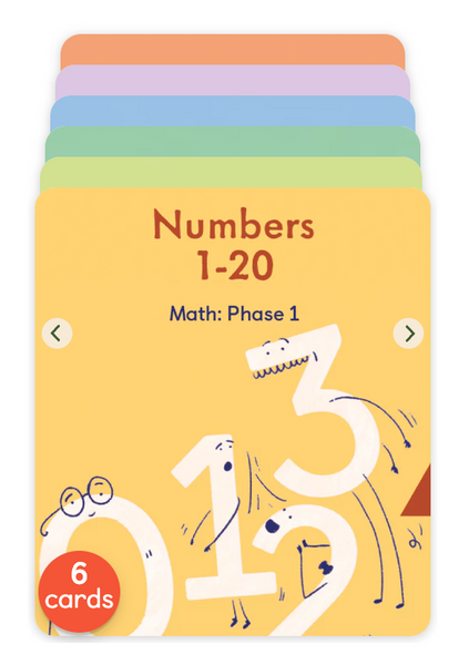 Yoto Player Card- Math Phase 1
