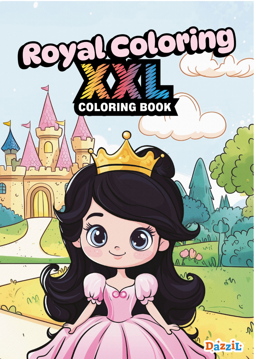 Royal Coloring XXL Coloring Book | Nova Toys - LOCAL PICKUP ONLY