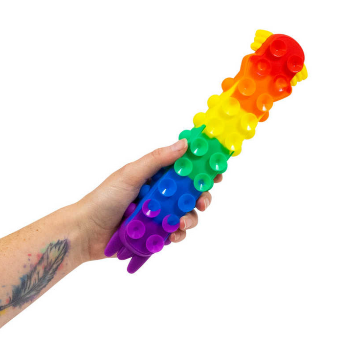 Axolotl Light Up Suction Push Popper - Large | One For Fun